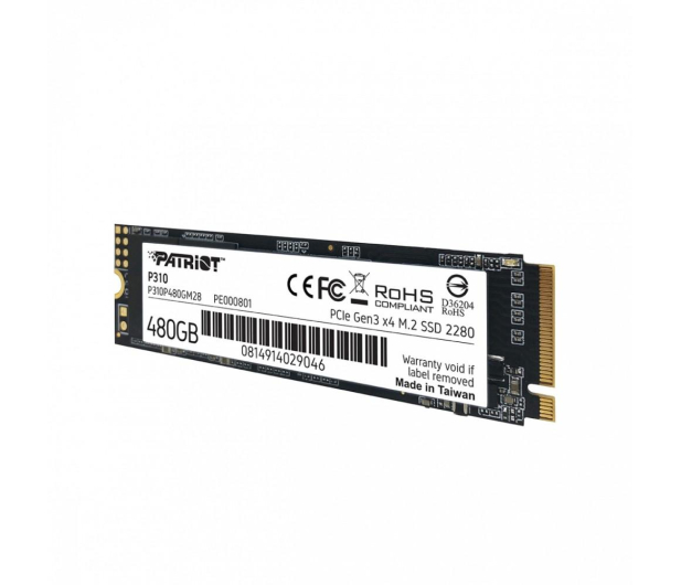 Patriot 480GB M.2 PCIe NVMe P310 - 1067726 - zdjęcie 5